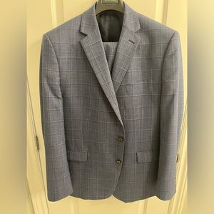 Blue Plaid Ralph Lauren Suit
